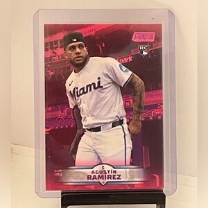 Agustin Ramirez 2024-25 Topps Stadium baseball rookie card